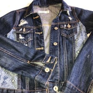 Abercrombie Jean jacket girls size 10